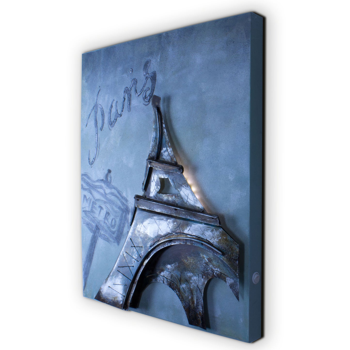 Metallbild - "Paris" - 50x60cm